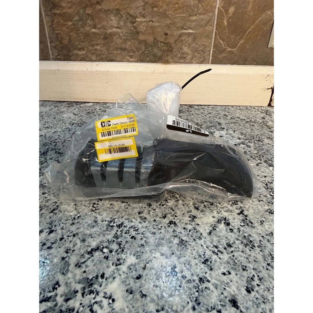 Chef'sChoice G4360 3-Stage Manual Knife Sharpener Diamond Black New No Box